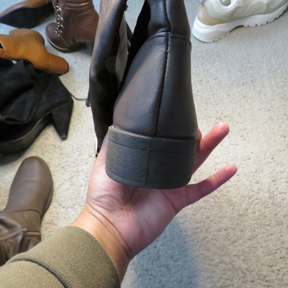 Faux Leather Boots - Picture 4 of 6